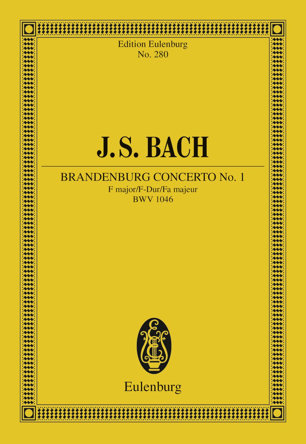 Brandenburg Concerto No. 1 F major BWV 1046