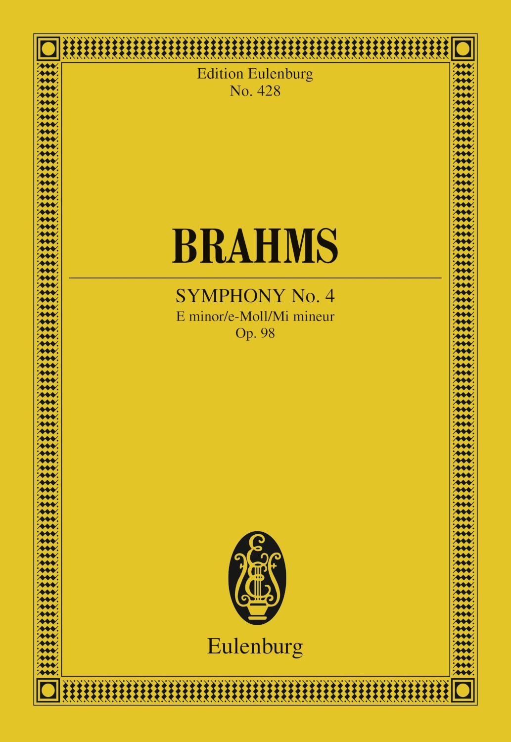 Symphony No. 4 E minor Op. 98