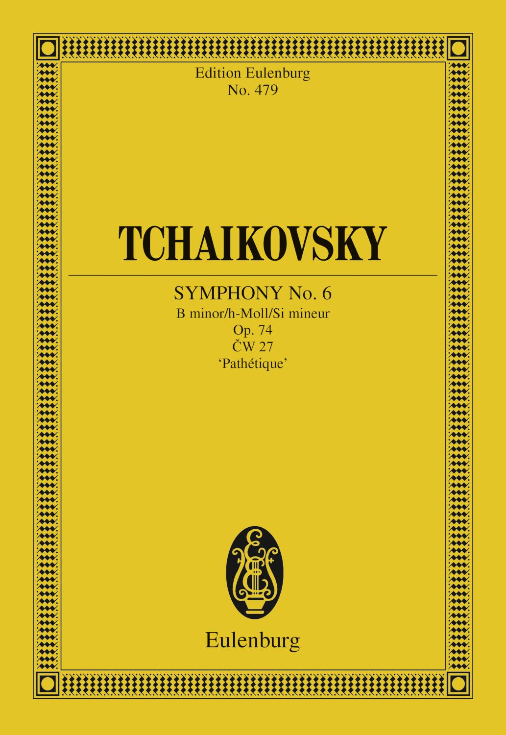 Symphony No. 6 B minor Op. 74, 'Pathétique'