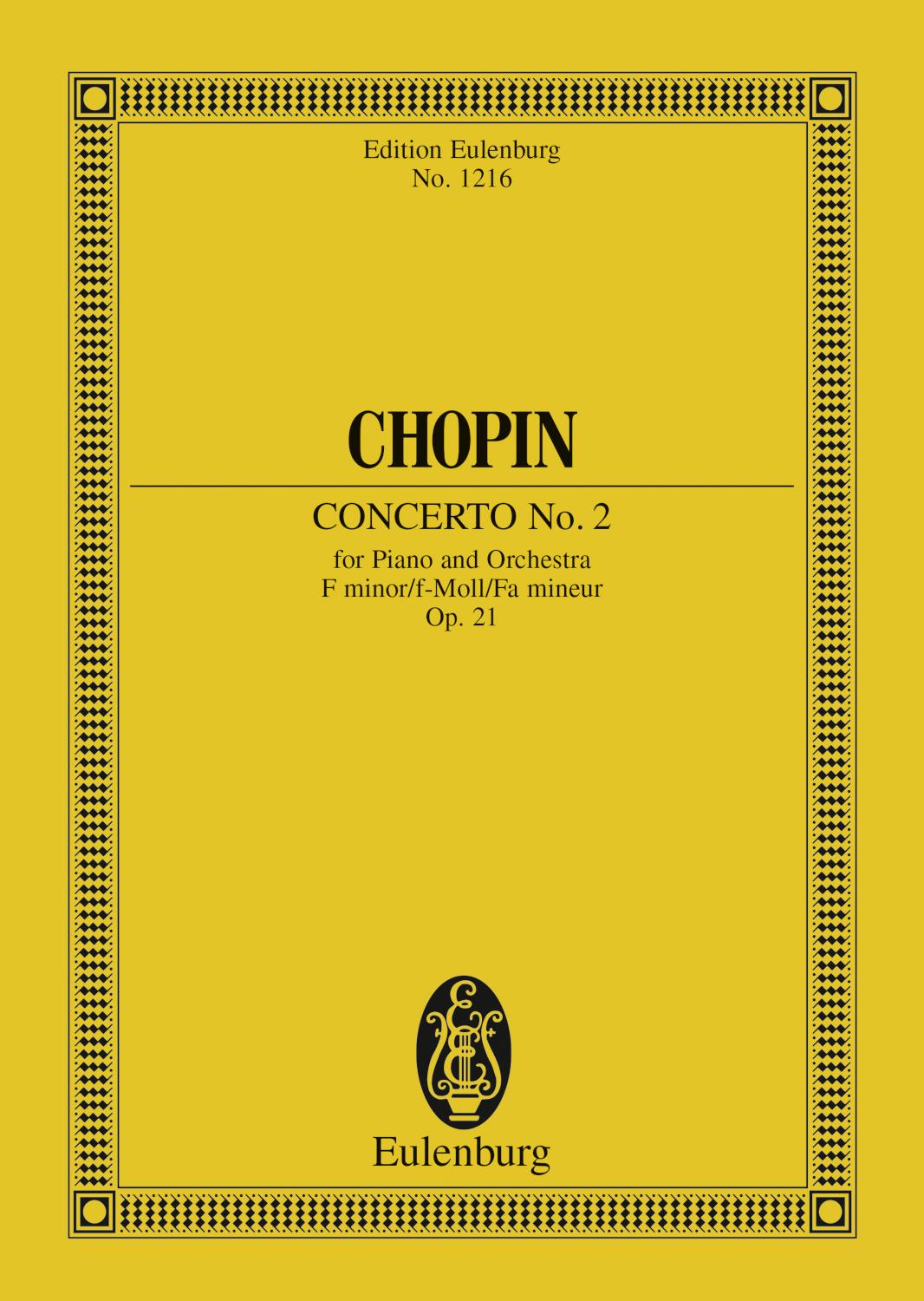 Piano Concerto No. 2 F minor Op. 21