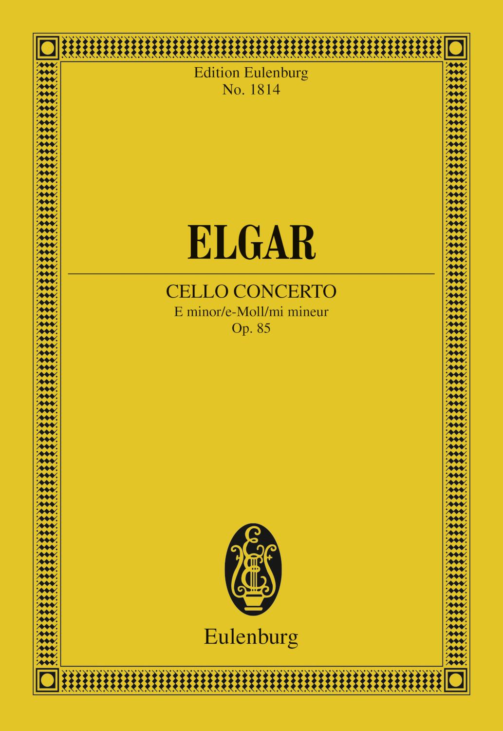 Cello Concerto E minor Op. 85