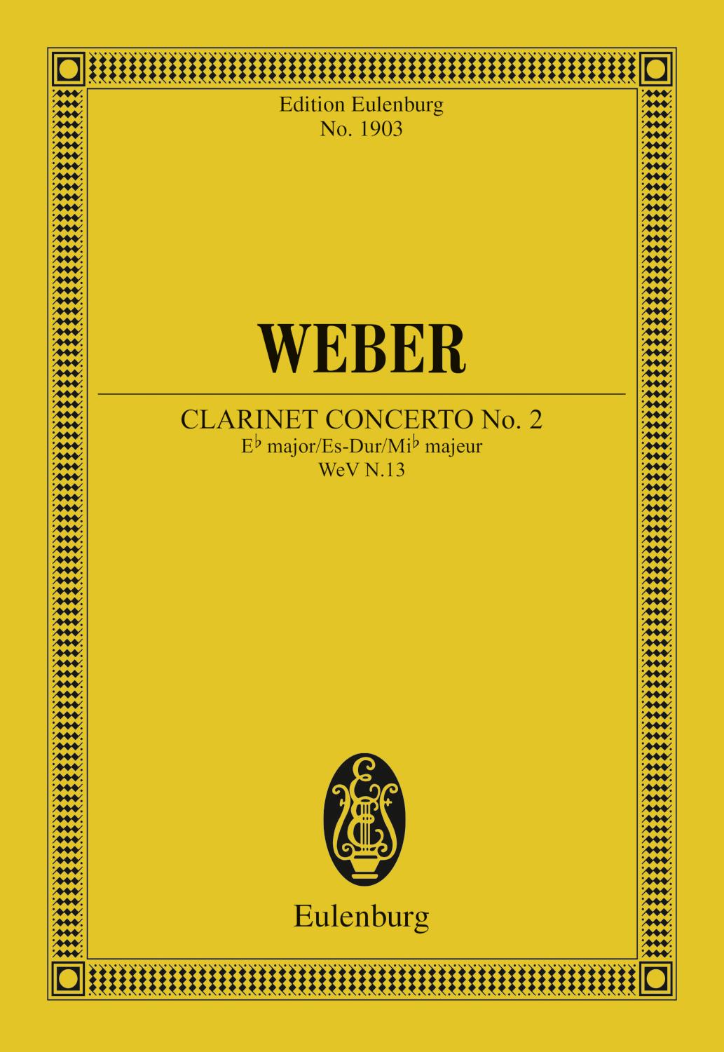 Clarinet Concerto No. 2 Eb major Op. 74