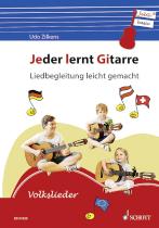 Jeder lernt Gitarre Liedbegleitung leicht gemacht. Gitarre. Lehrbuch.