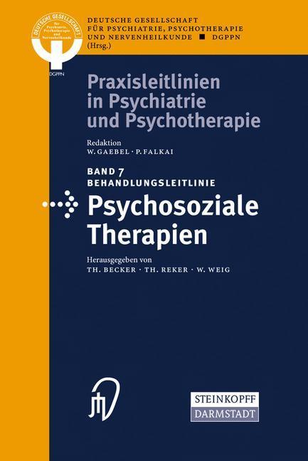 Behandlungsleitlinie Psychosoziale Therapien 