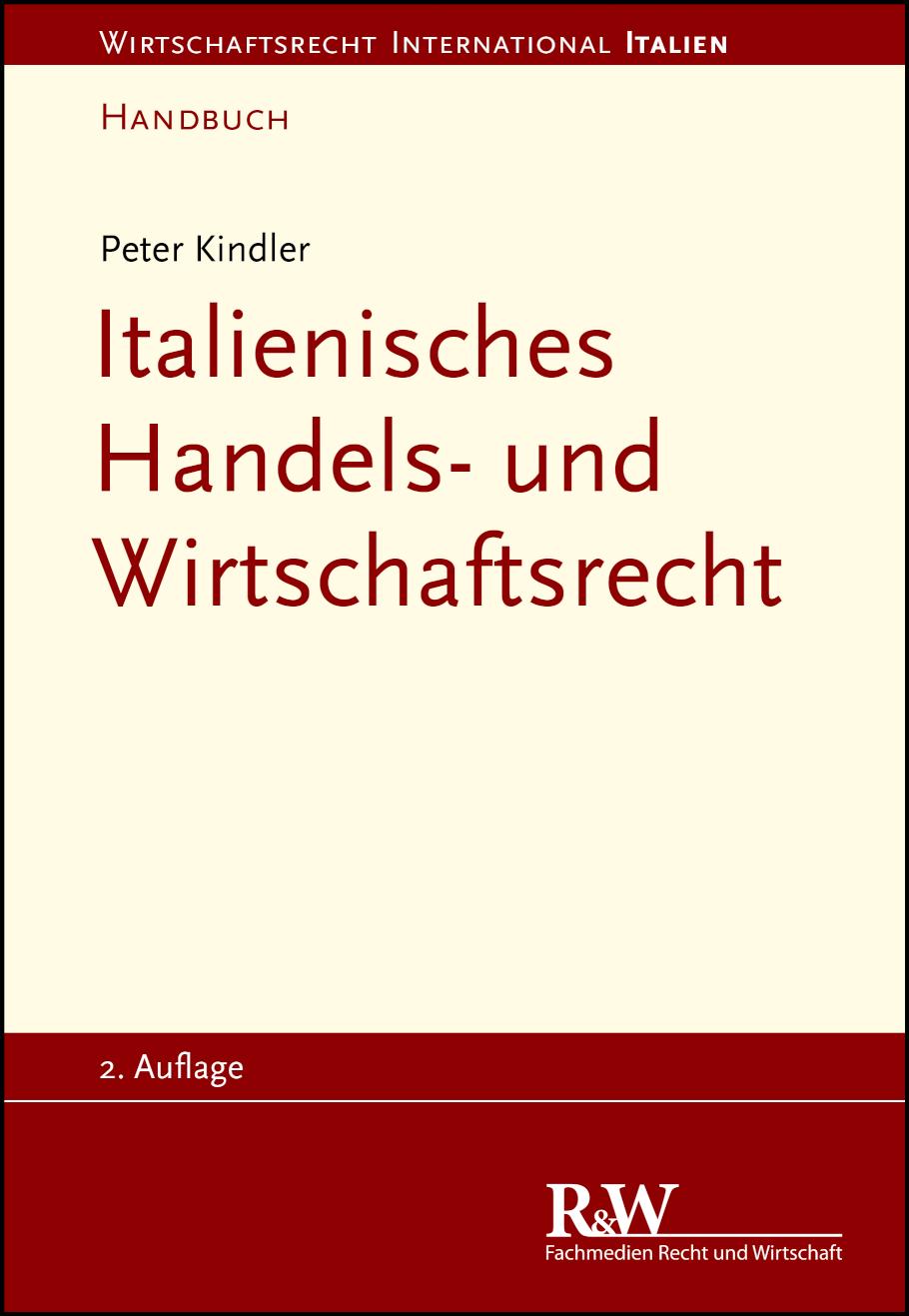 Italienisches Handels- und Wirtschaftsrecht Handbuch