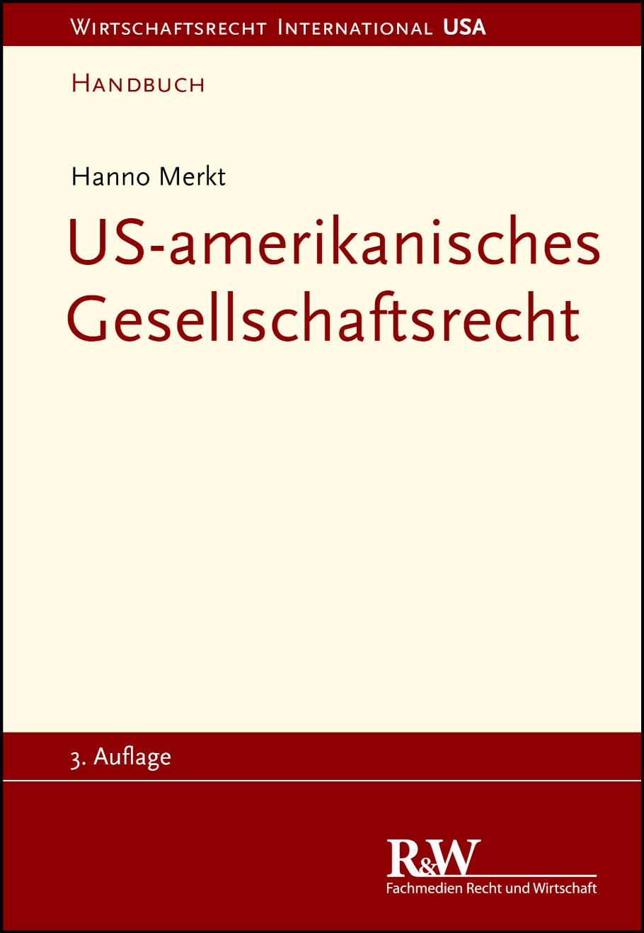 US-amerikanisches Gesellschaftsrecht Handbuch