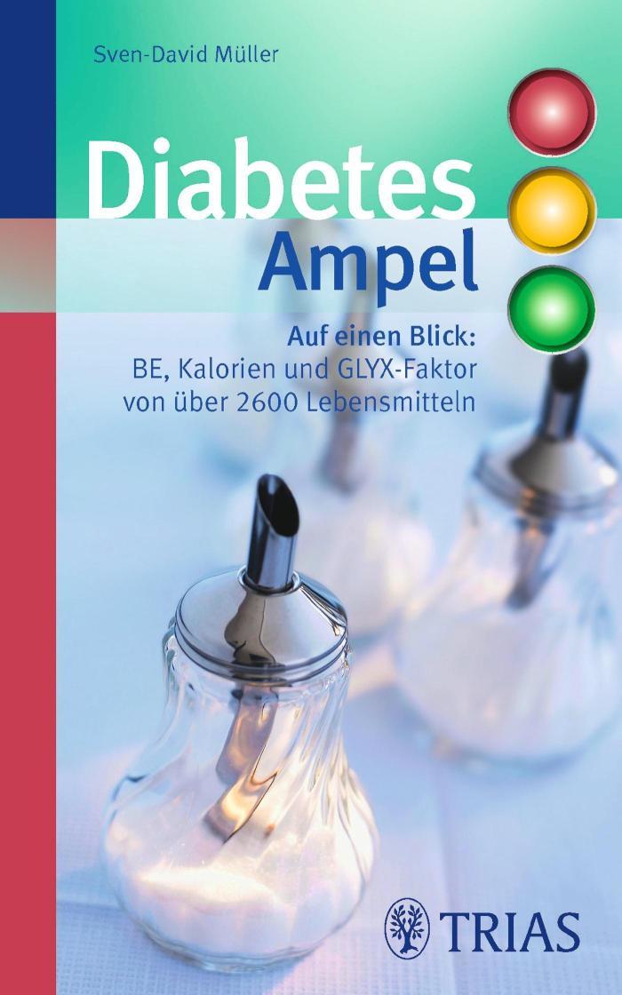Diabetes-Ampel BE, Kalorien und GLYX-Faktor von über 2600 Lebensmitteln