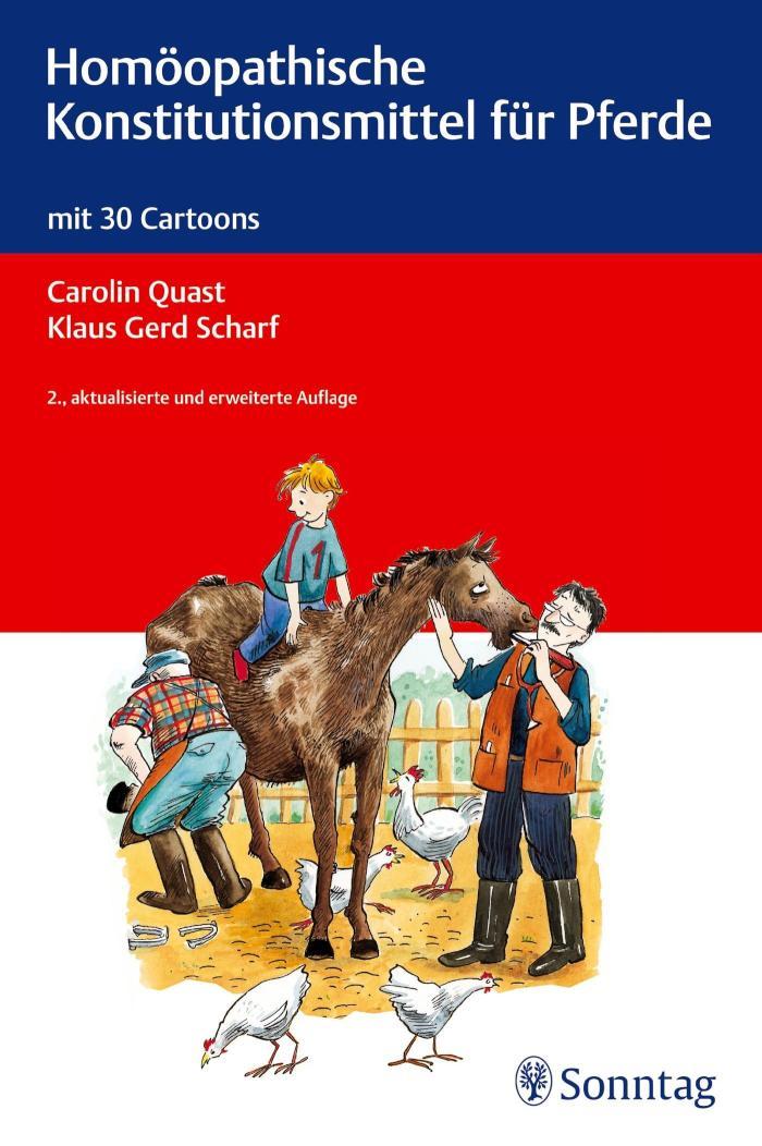 Homöopathische Konstitutionsmittel für Pferde mit 30 Cartoons