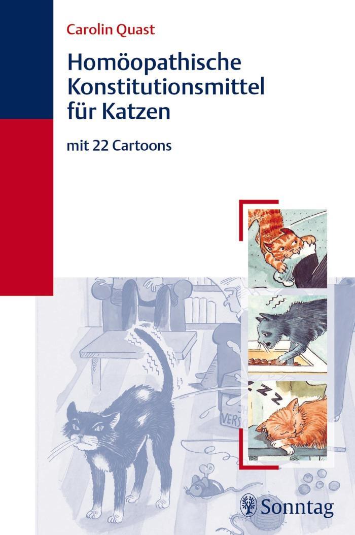 Homöopathische Konstitutionsmittel für Katzen mit 22 Cartoons
