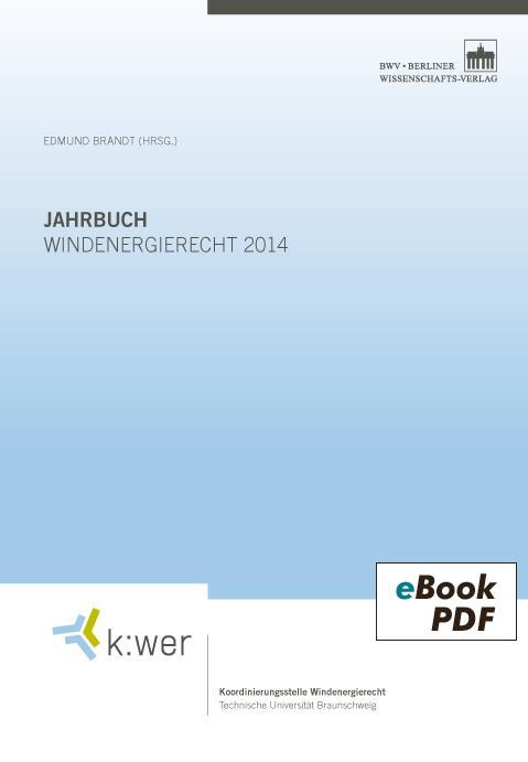 Jahrbuch Windenergierecht 2014 