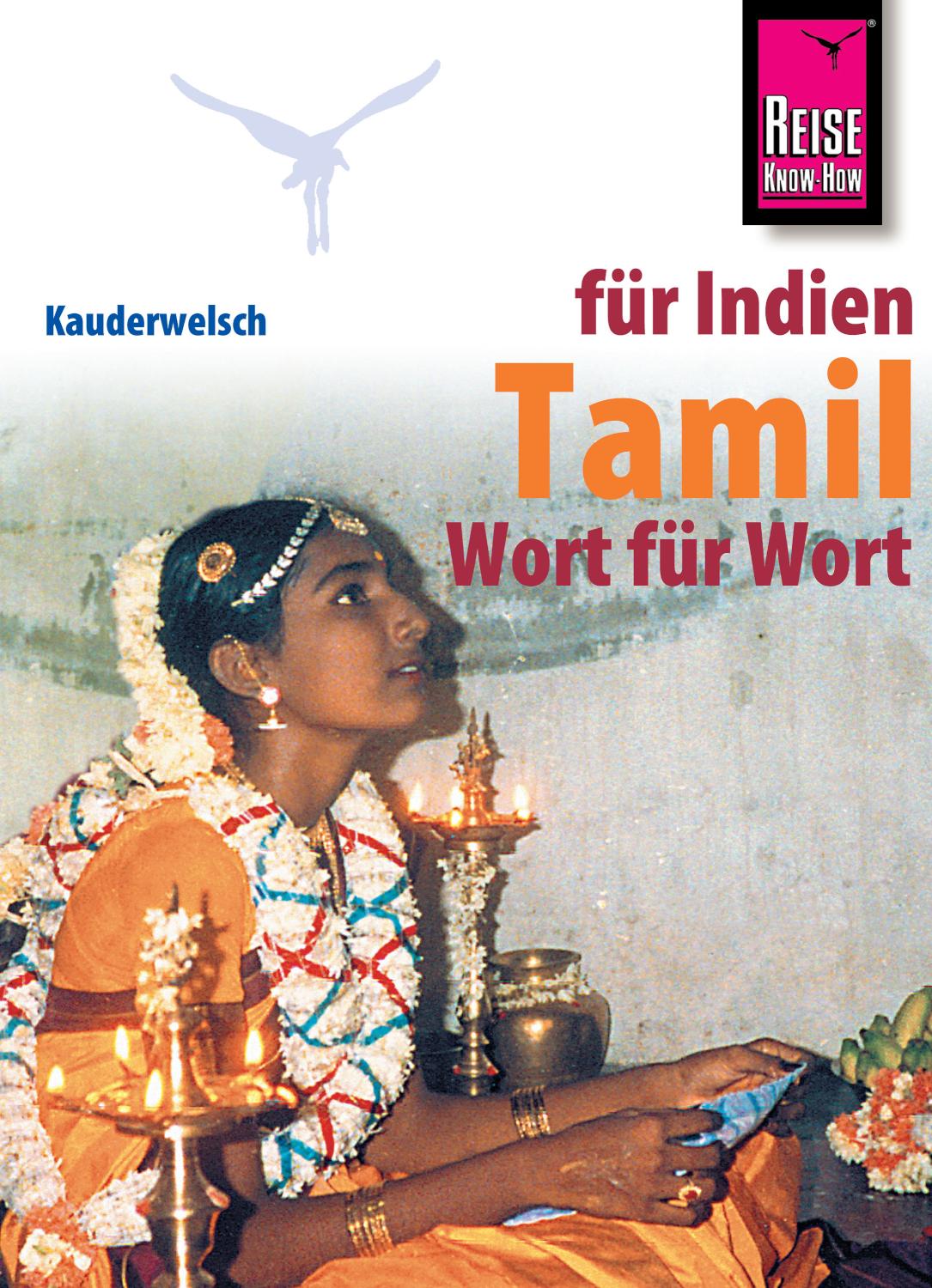 Reise Know-How Sprachführer Tamil Wort für Wort 