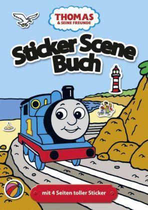 Thomas und seine Freunde - Sticker Scene Buch mit 4 Seiten toller Sticker