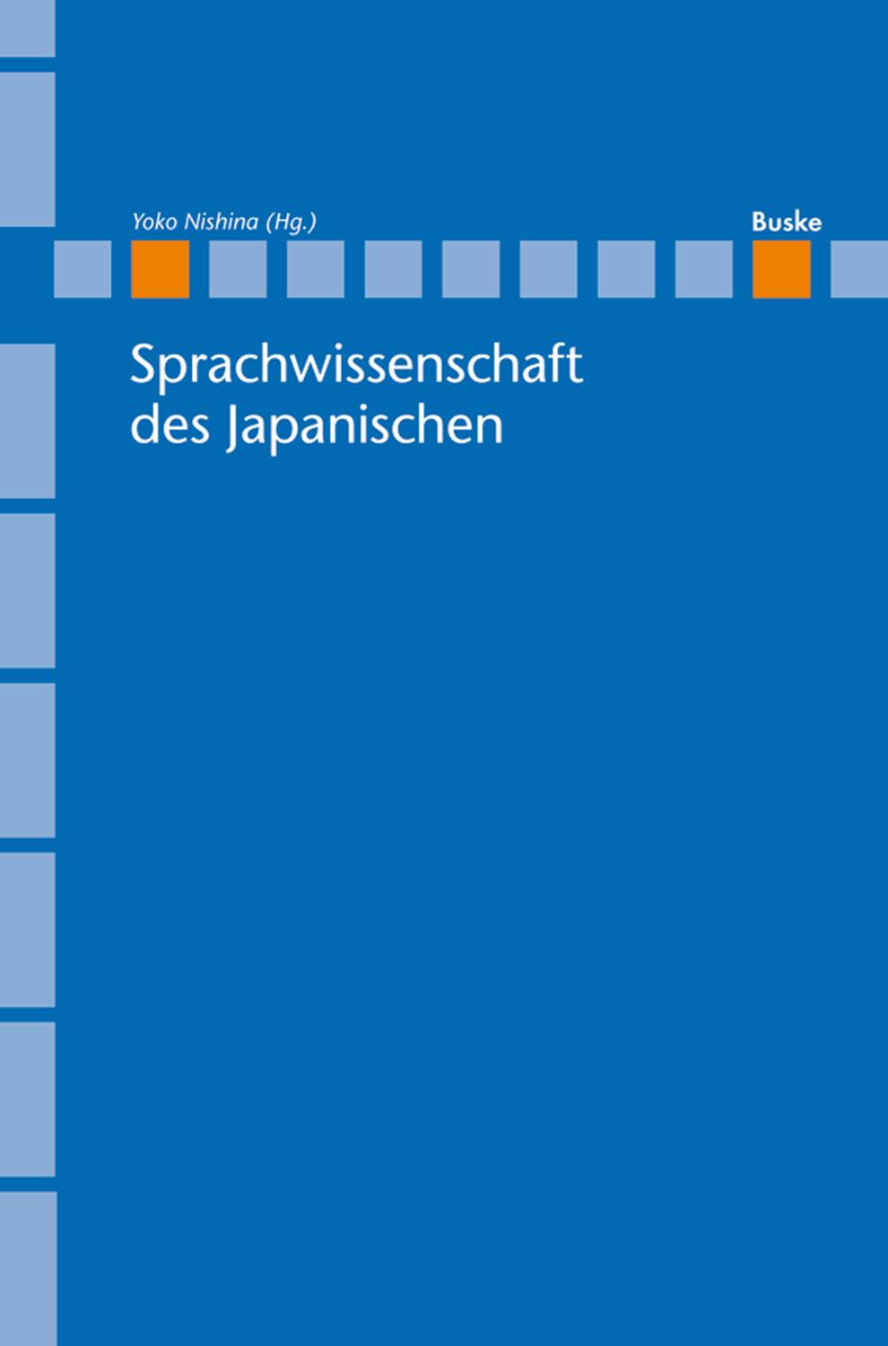Sprachwissenschaft des Japanischen 