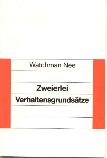 Zweierlei Verhaltensgrundsätze 