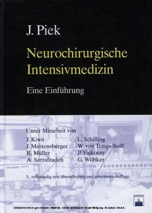 Neurochirurgische Intensivmedizin – Eine Einführung 