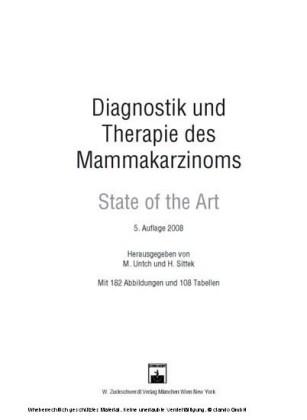 Diagnostik und Therapie des Mammakarzinoms 