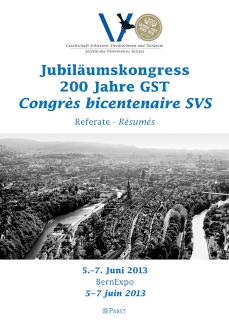 Jubiläumskongress 200 Jahre GST Congrès bicentenaire SVS