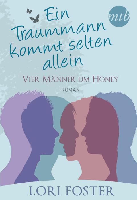 Vier Männer um Honey 