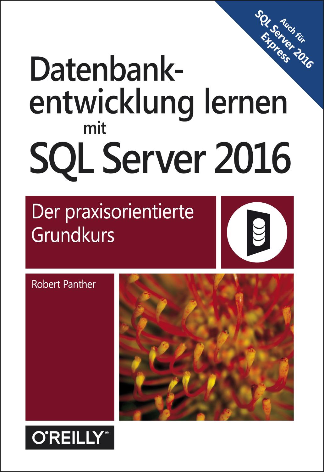 Datenbankentwicklung lernen mit SQL Server 2016 Der praxisorientierte Grundkurs