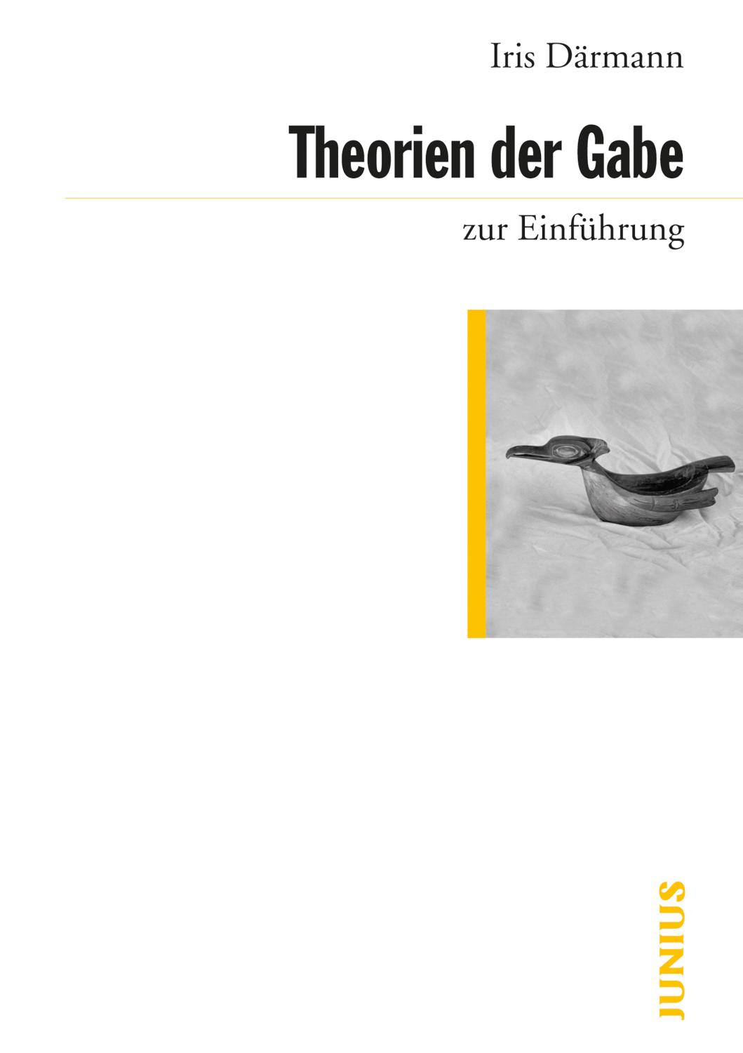Theorien der Gabe zur Einführung 